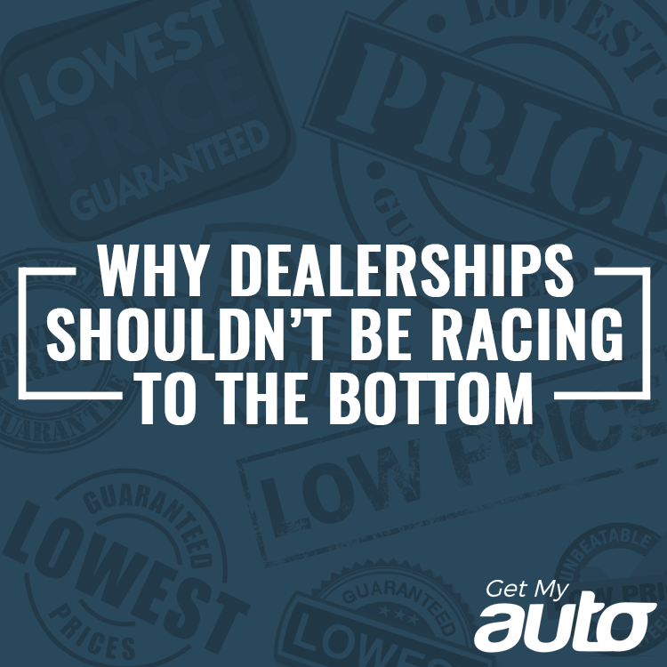 Why Dealerships Shouldn’t Be Racing to the Bottom - featured image for Dealerships article
