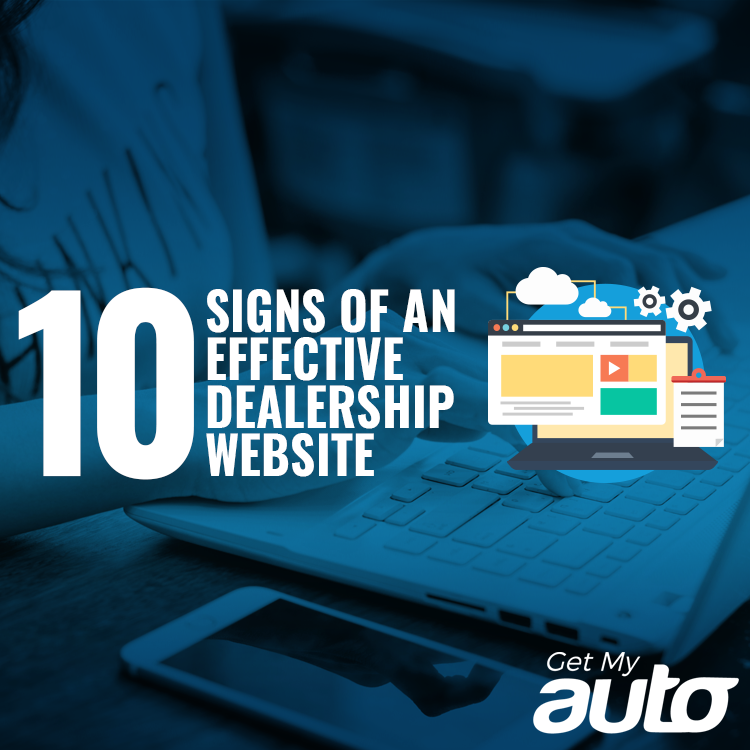 10 Signs of an Effective Dealership Website - featured image for Automotive Digital Marketing article
