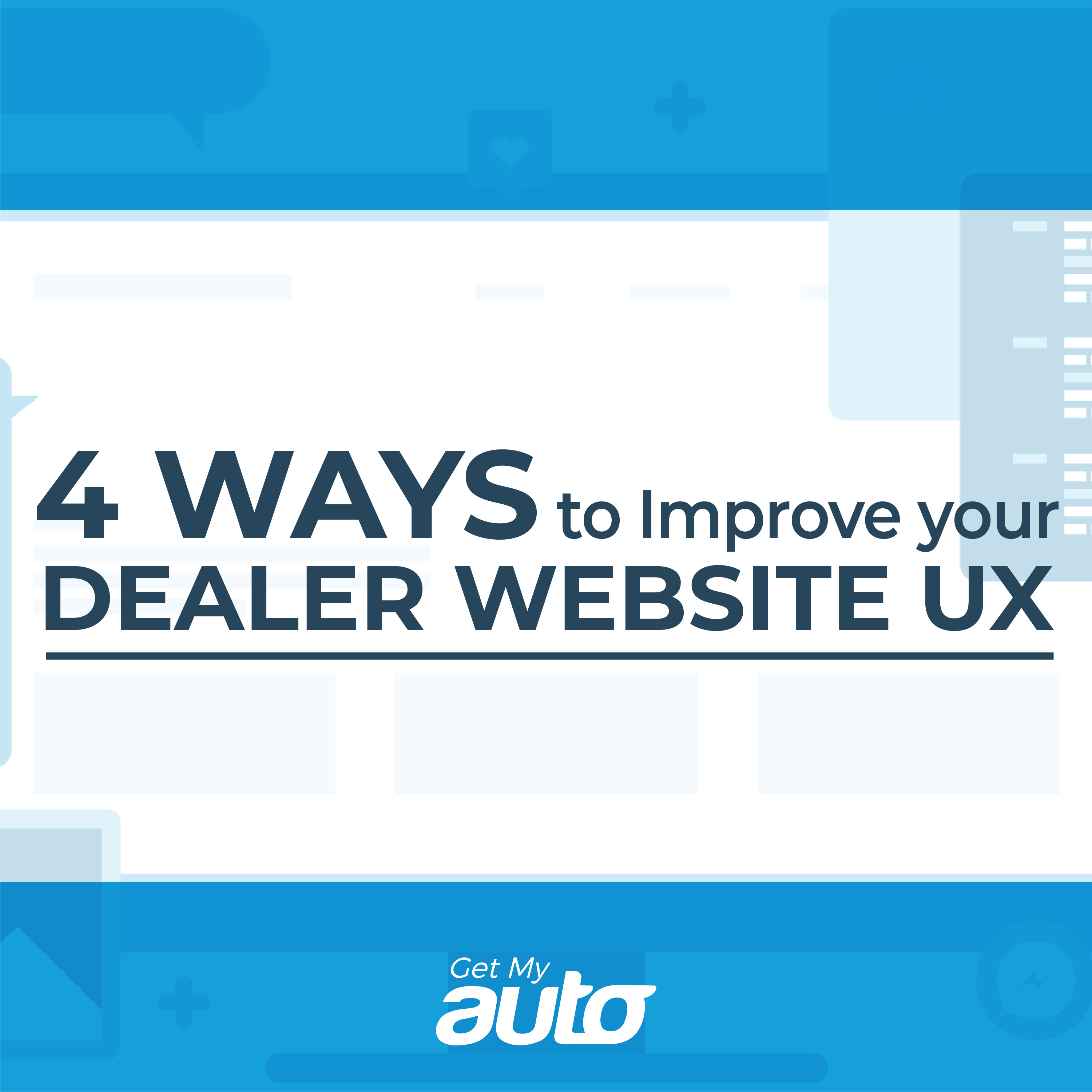 4 Ways to Improve Your Dealer Website UX - featured image for Automotive SEO article
